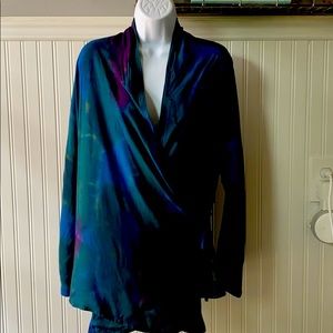 Meng Design wrap shirt